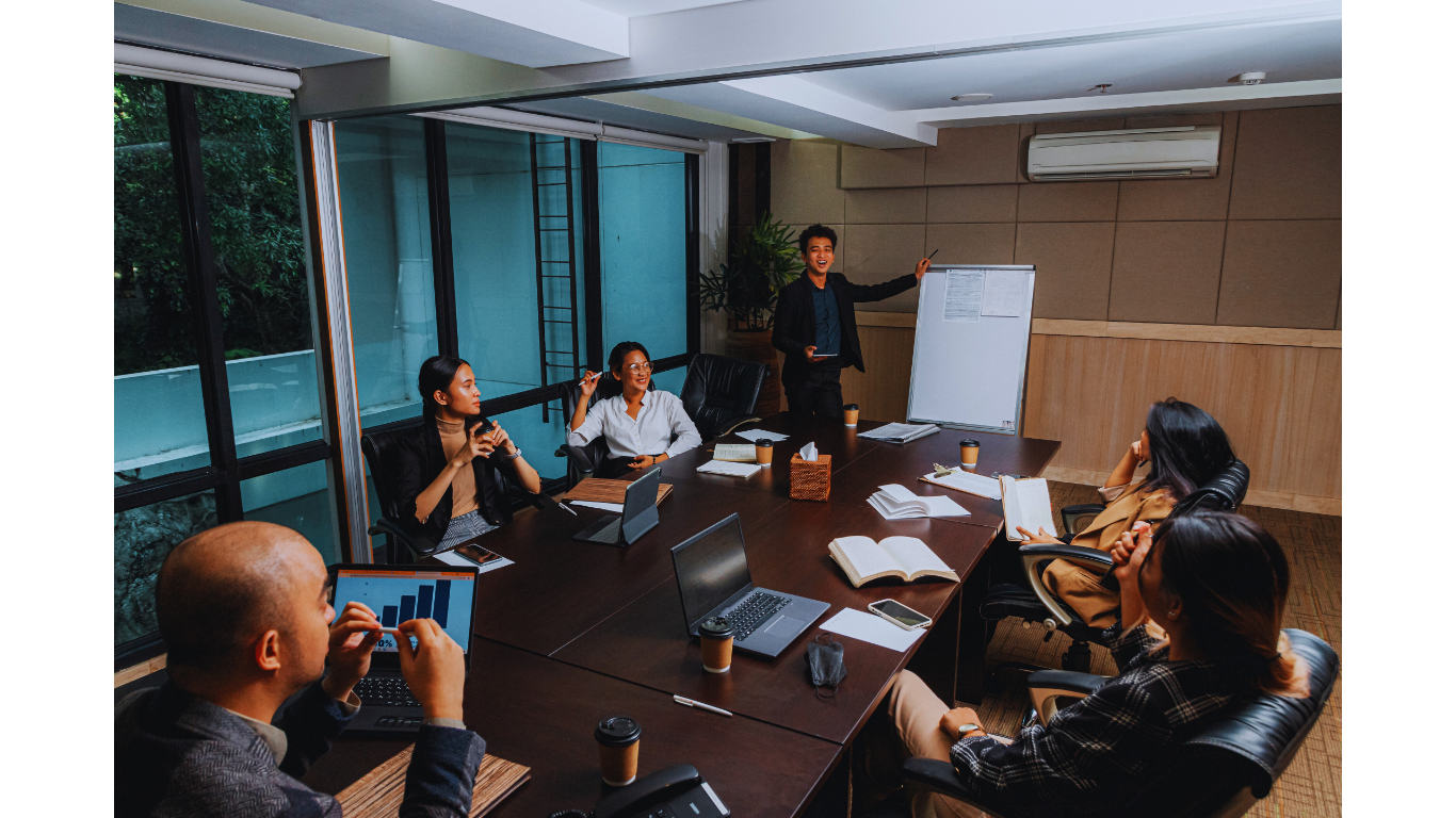 Korean Home Service emplyee meeting