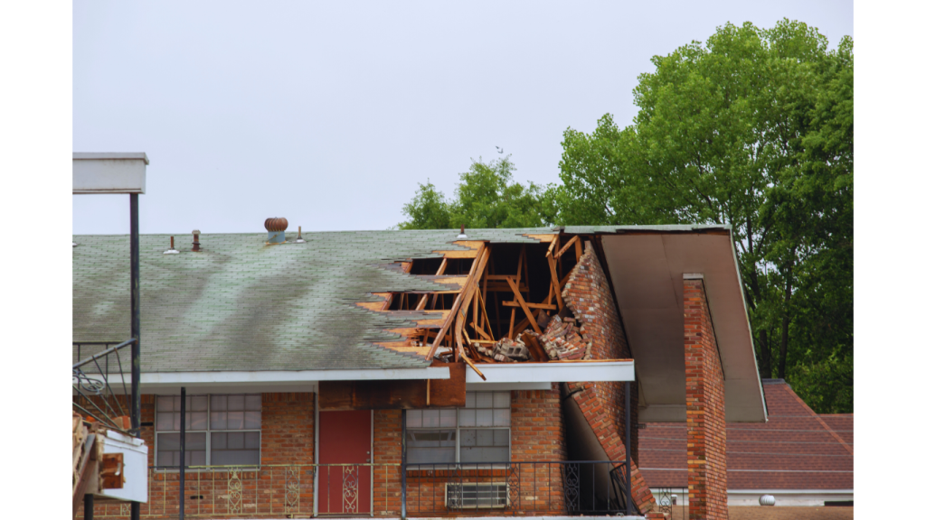 hail damaged roof